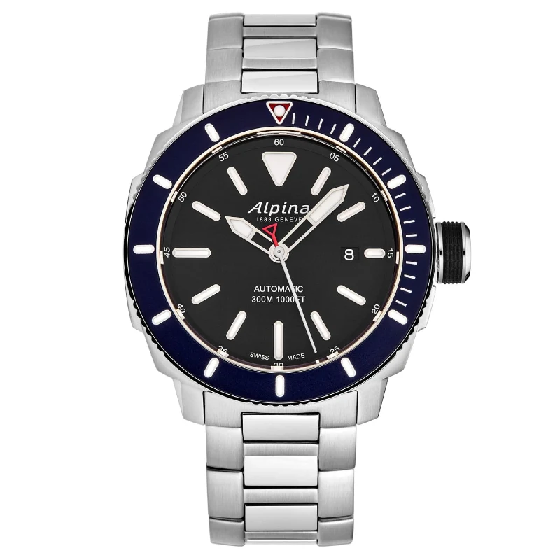 Dependable Alpina Men's Seastrong Diver Automatic Watch Enhanced