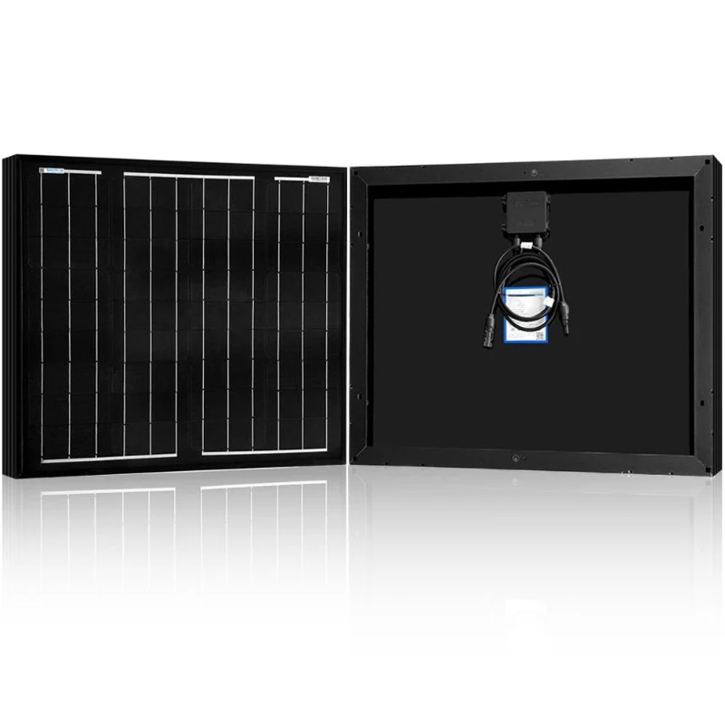 Smart HYDROPOWER 50W Monocrystalline Solar Panel with Connector Functional