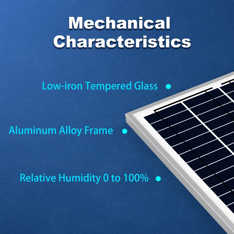 Excellent High-Efficiency 12V Solar Panel – Durable Monocrystalline Solution for Your Off-Grid Needs Professional