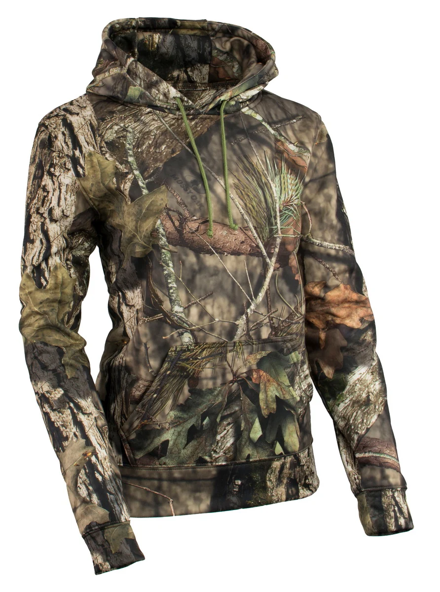 Recyclable Milwaukee Leather MPL2778 Women's Mossy Oak Camouflage Pull Over Hoodie Modern