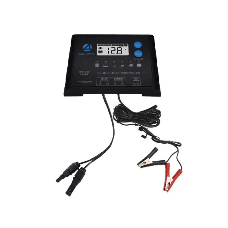 Healthy ACOPOWER Solar Charge Controller 20A - Efficient Power Management for Your Off-Grid Solar Systems Reliable
