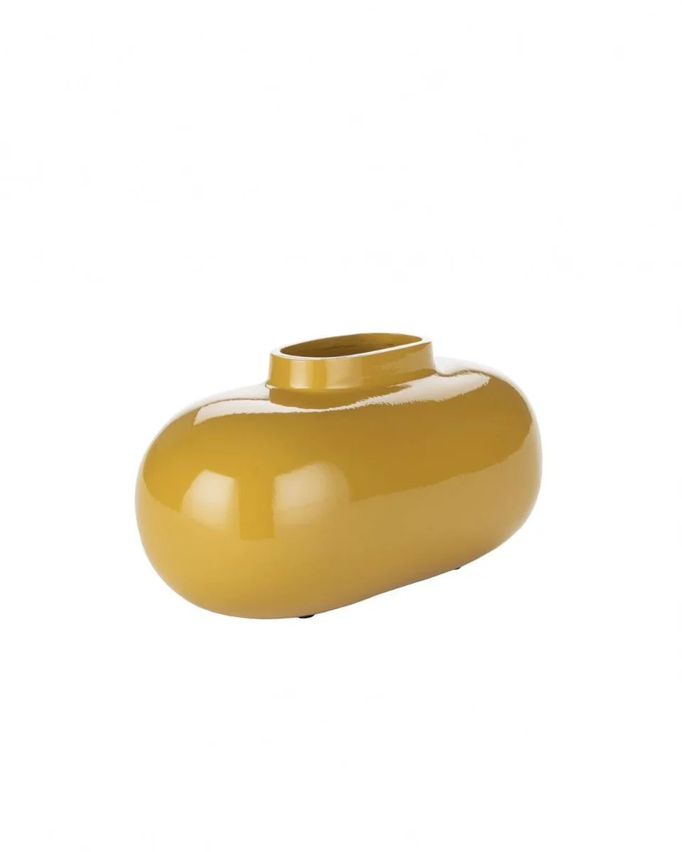 Safe Droplet Vase Medium Yellow Consistent