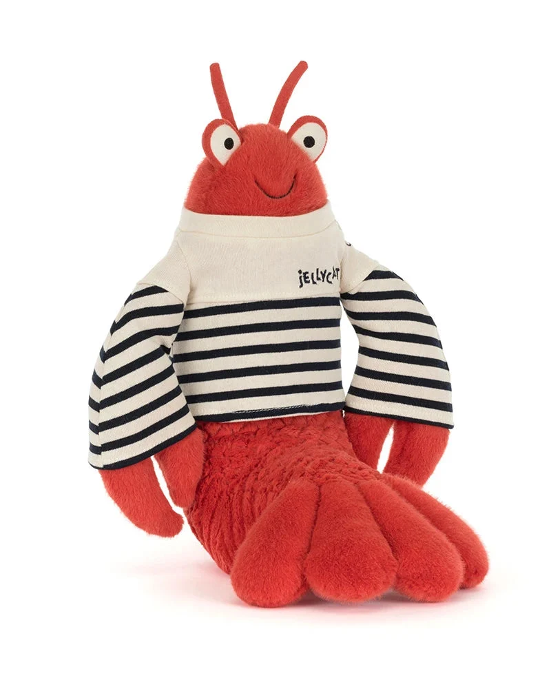Official Jellycat Larry Lobster Sailor Outfit Fashionable