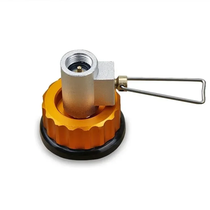 Sophisticated Flat Gas Tank Adapter Valve Camping Gas Refill Converter Portable Stove Accessories Prestigious