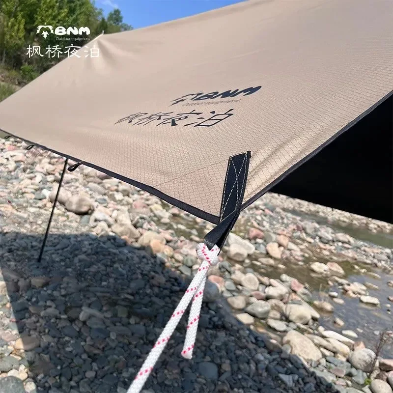 First-Class Waterproof Camping Tarp Shelter for Outdoor Adventures- 3m x 4m Portable Sun Shade Beach Tent Dependable
