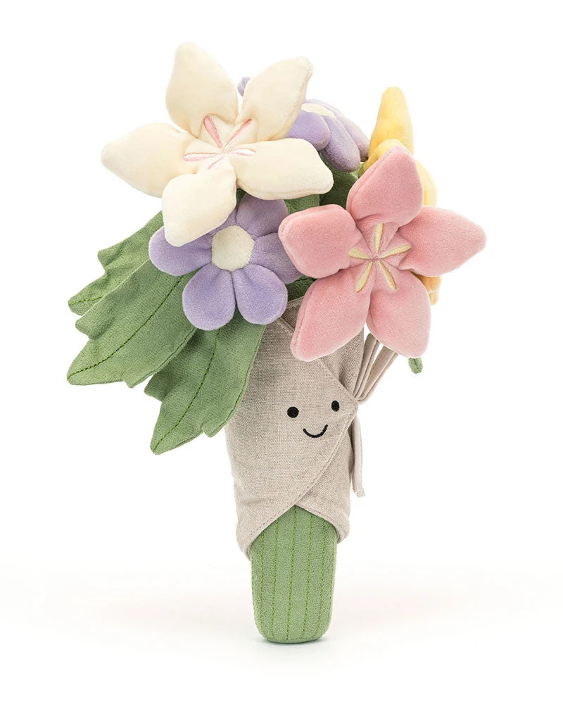 Clean Jellycat Bouquet of Flowers Modern