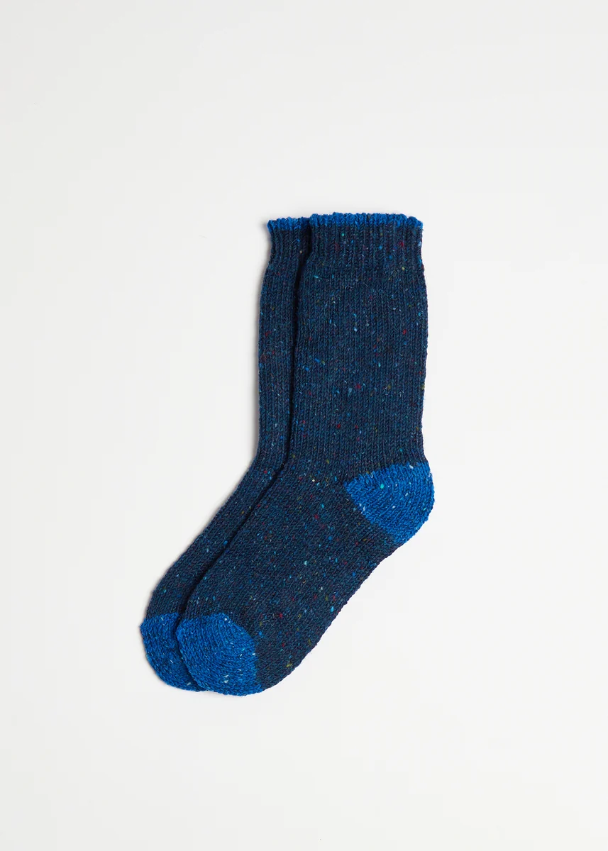 Certified Foxford Men's Walking Socks Navy Fast