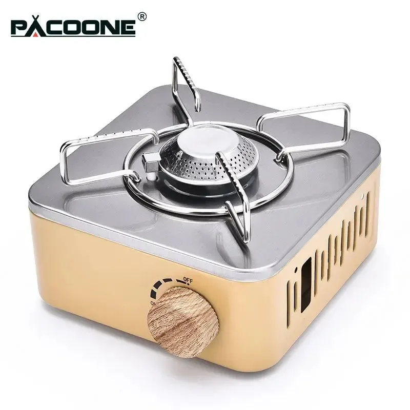 Fashionable 2800W Camping Gas Stove – Portable High-Power Butane Burner for Outdoor Cooking Convenient