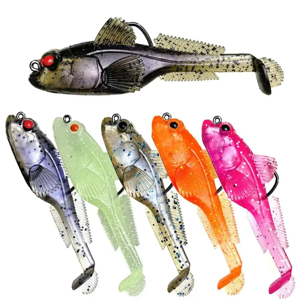 Classic 10pcs Goby Lure Jig Set – 9g 12g 18g Soft Swimbait for Pike Bass Fishing High-End