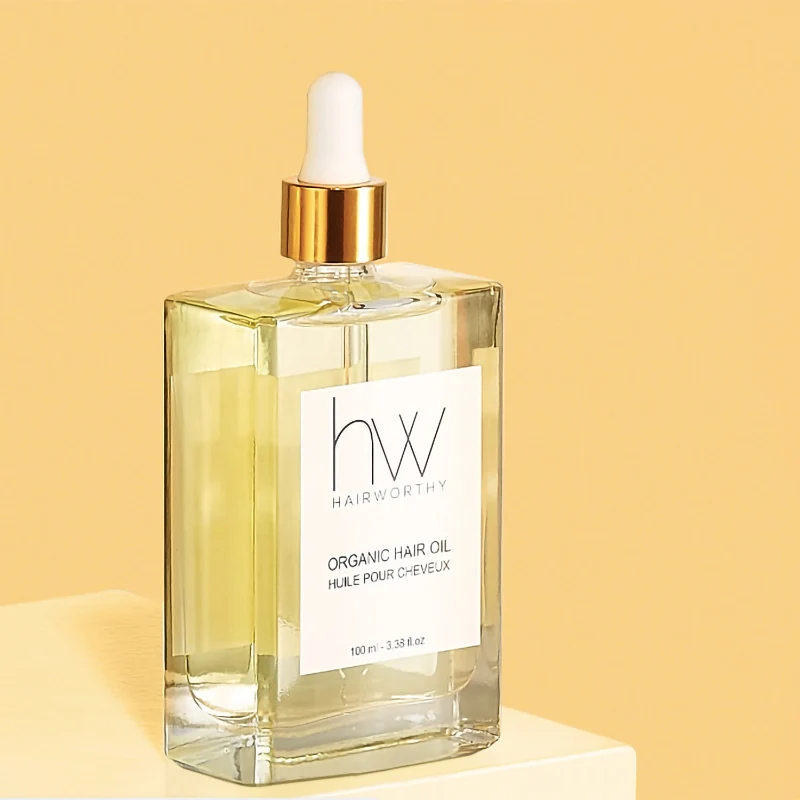 Crafted HW Hairworthy Organic Hair Oil – 100 ml Nourishing Hair Care Oil Refined