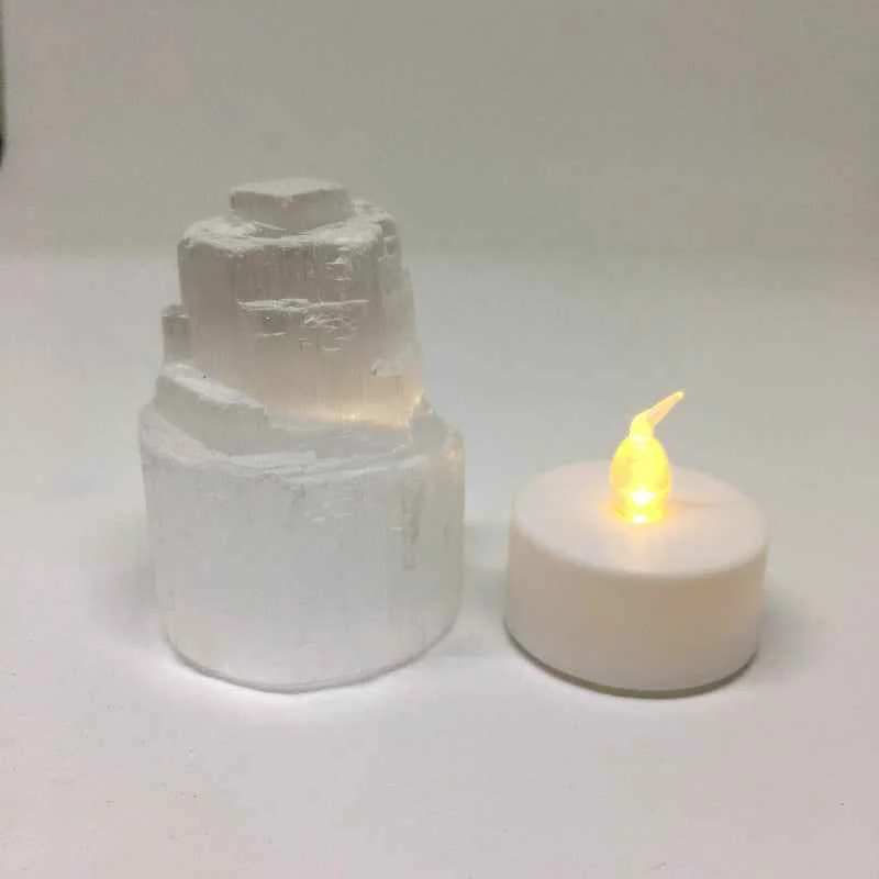 Minimalist Mini LED Candle Decorative Stone Lamp Night Light Casual