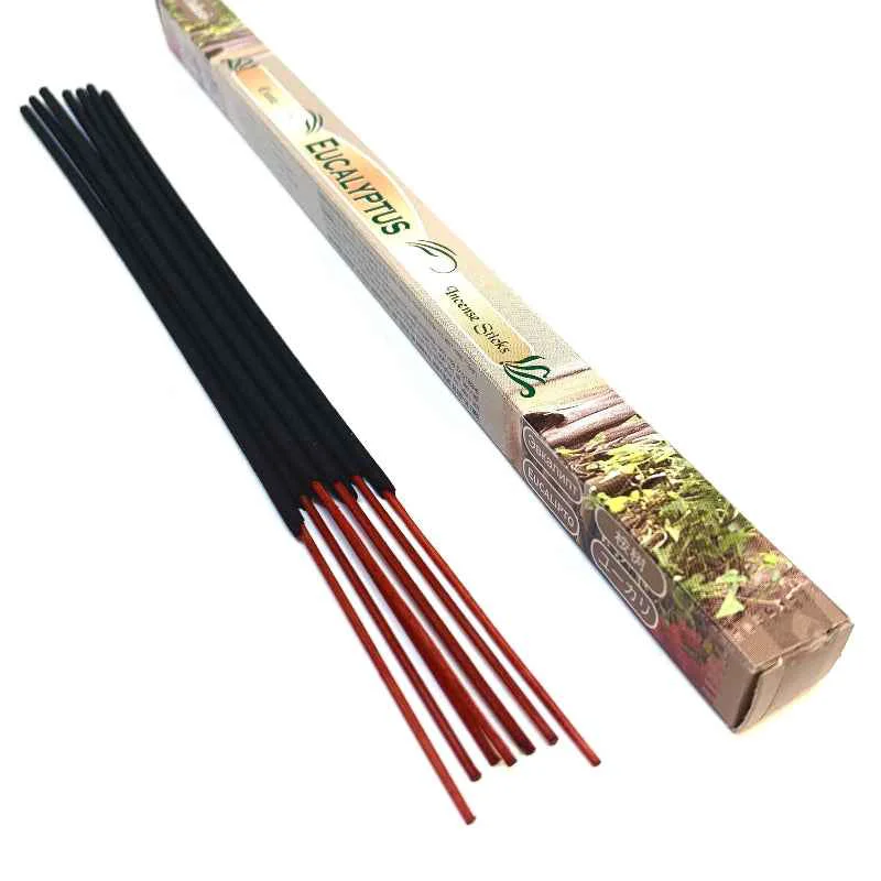 Detailed Decorative Incense Sticks Set With Printed Box Green