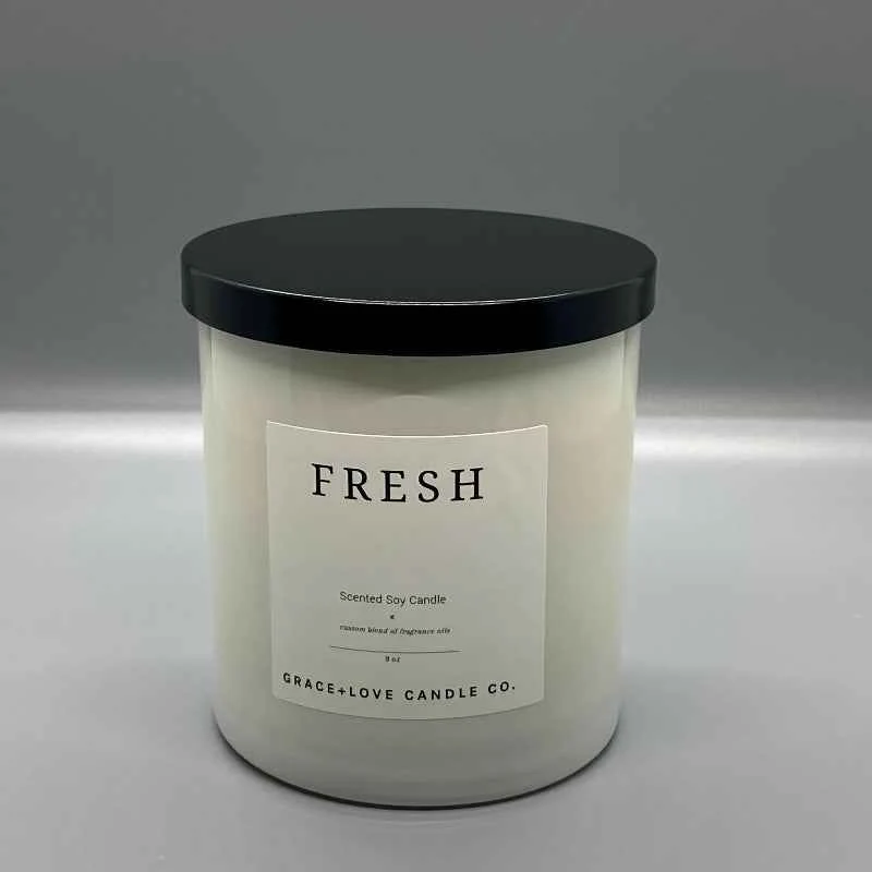 Responsible Grace Love Candle Co. Fresh Scented Soy Candle Smart