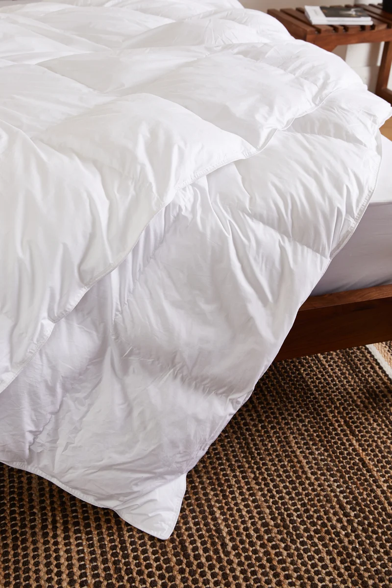 Excellent Foxford Feather Down Duvet - Double 13.5 Tog Safe