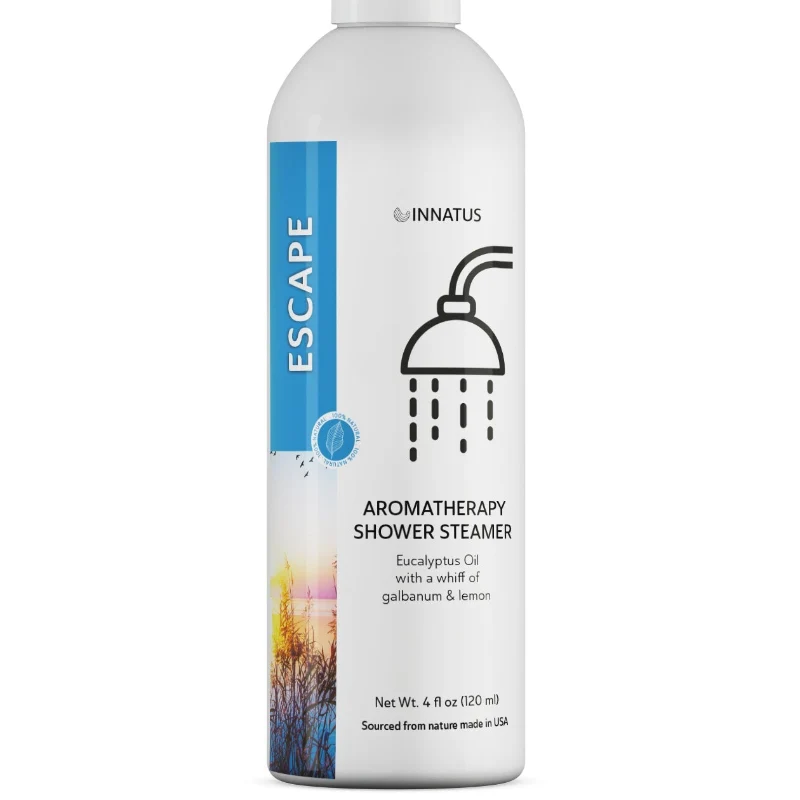 Convenient Escape Aromatherapy Shower Steamer by Innatus – Eucalyptus Galbanum with Lemon Top-Quality