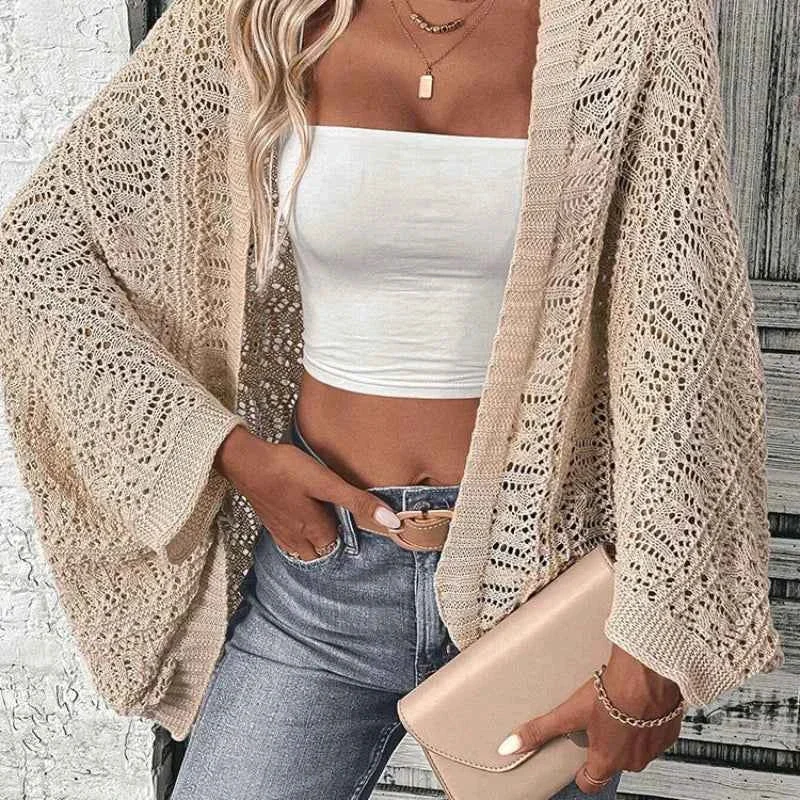 Fine Crafted Open Knit Cardigan – Stylish Casual Wear for Women Multi-Color Options Smart