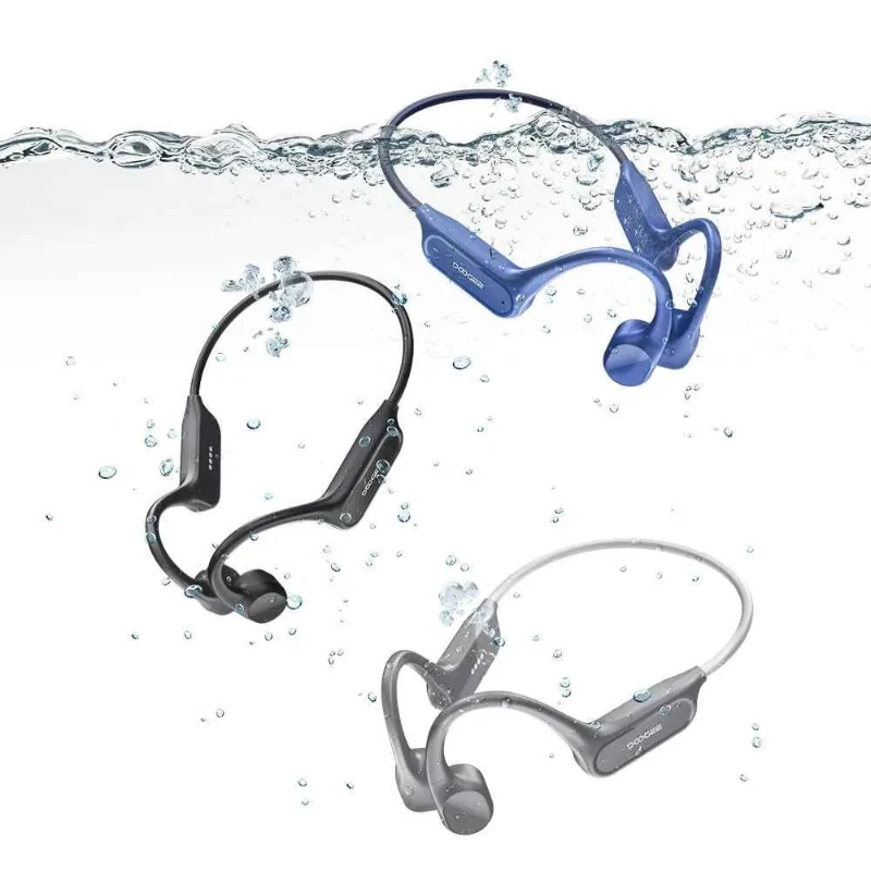 Artisan DOOGEE BoneBeat Swim Lite Bone Conduction Sports Headphones with Bluetooth 5.4 Waterproof Wireless Design Swimming Support Healthy