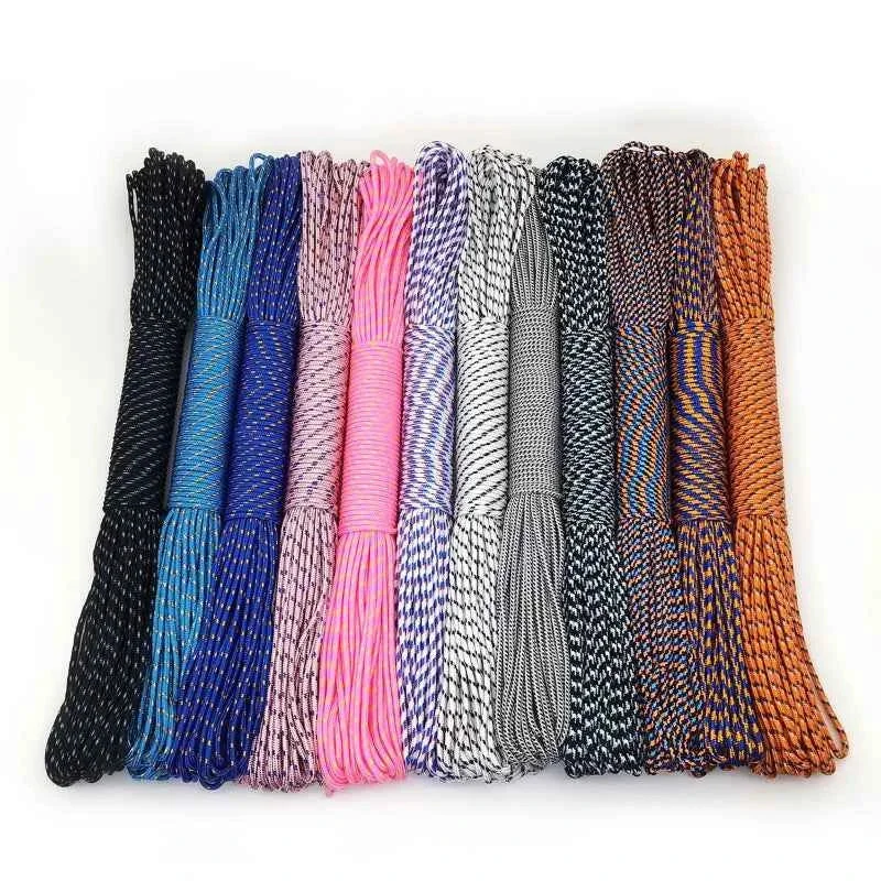 Superior 31m 100ft 3mm One Core Paracord Rope Survival Parachute Cord Hiking Camping Utility Rope Fine Crafted
