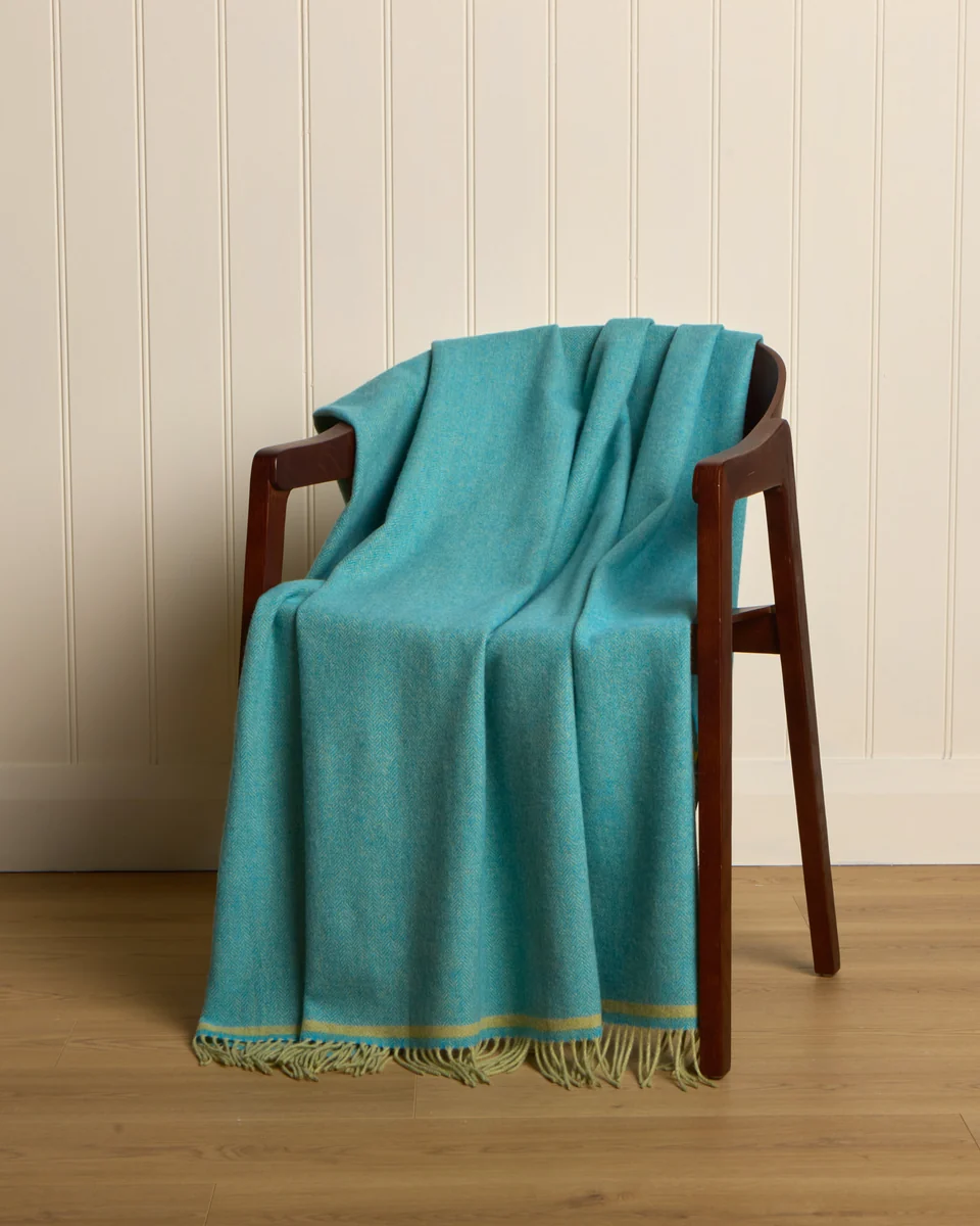 Excellent Foxford Cian Lambswool Throw Fashionable