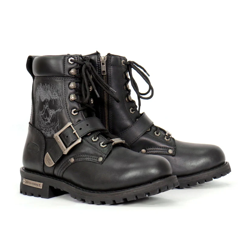 Durable Hot Leathers Men's Graveyard Shift Black Logger Boots - BTM1017Graveyard ShiftGraveyard Shift Effective