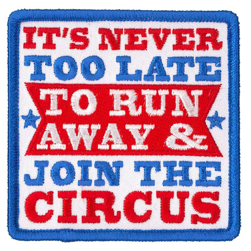 Convenient Hot Leathers PPL9827 Join The Circus 3 x 3 Patch Flexible