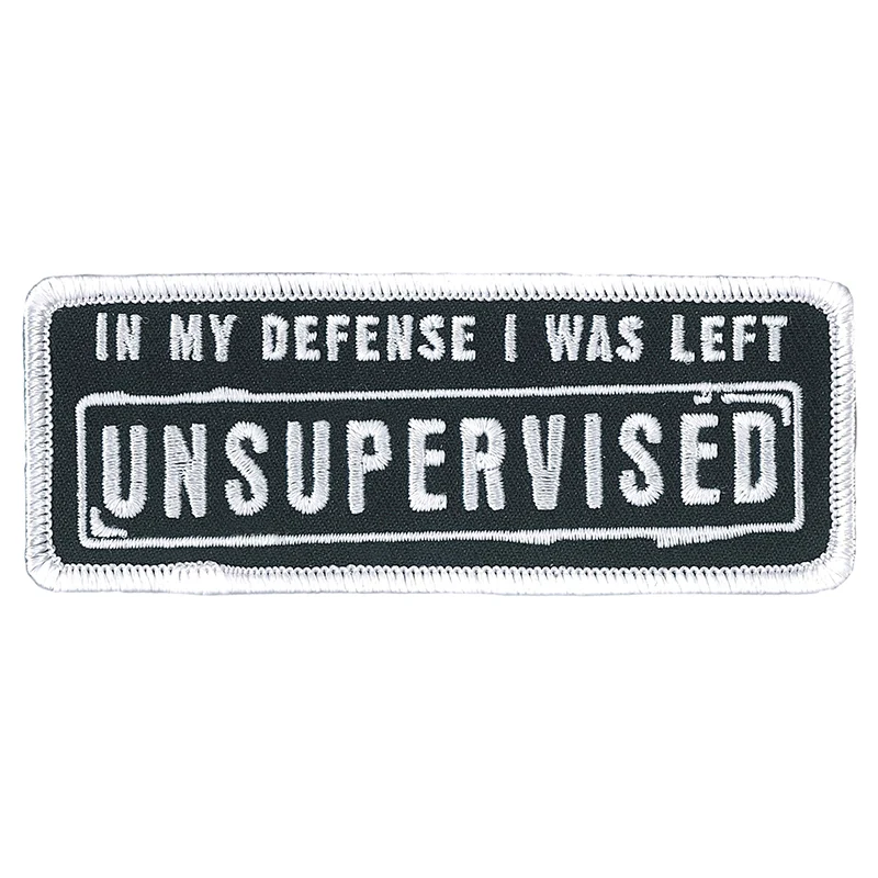 Pure Hot Leathers PPL9806 Unsupervised 4 x 2 Patch World-Class