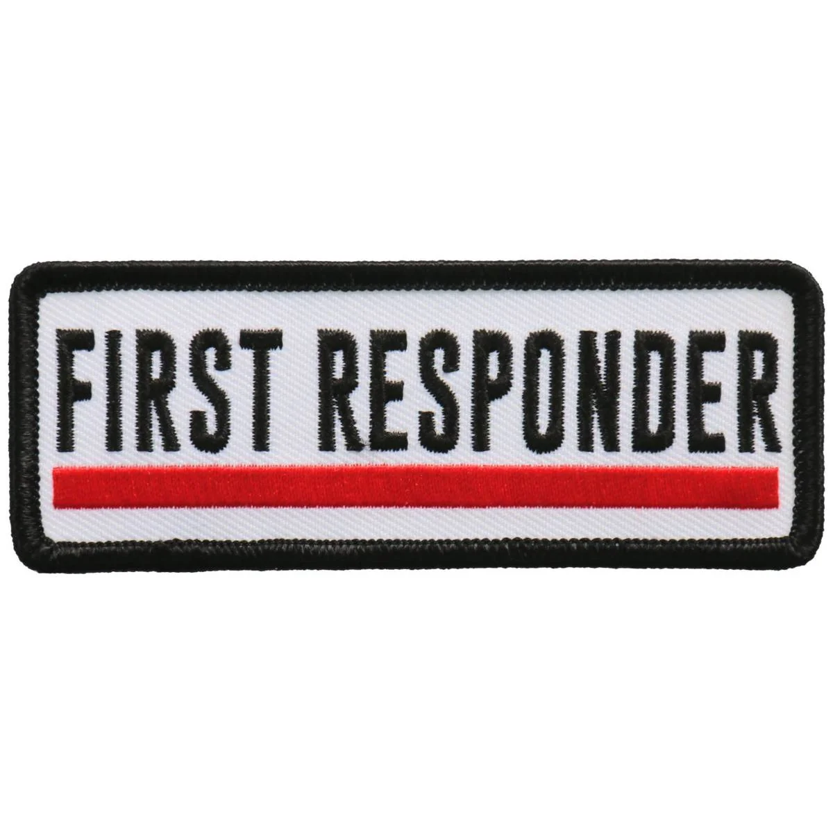 Lightweight Hot Leathers PPL9744 4 Inch First Responder Red Line Patch Specialty
