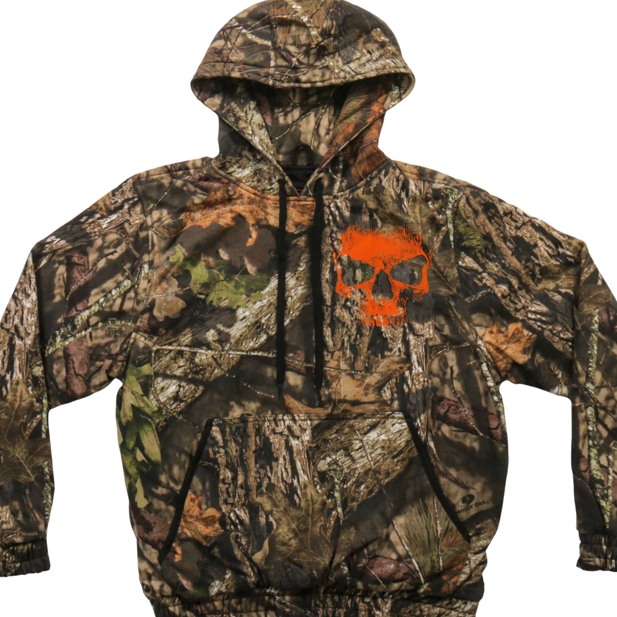 Specialty Mossy Oak and Hot Leathers GMD4471 Mens Limited Edition Mashup Skull Jungle Camo Hoodie Sweatshirt Trusted