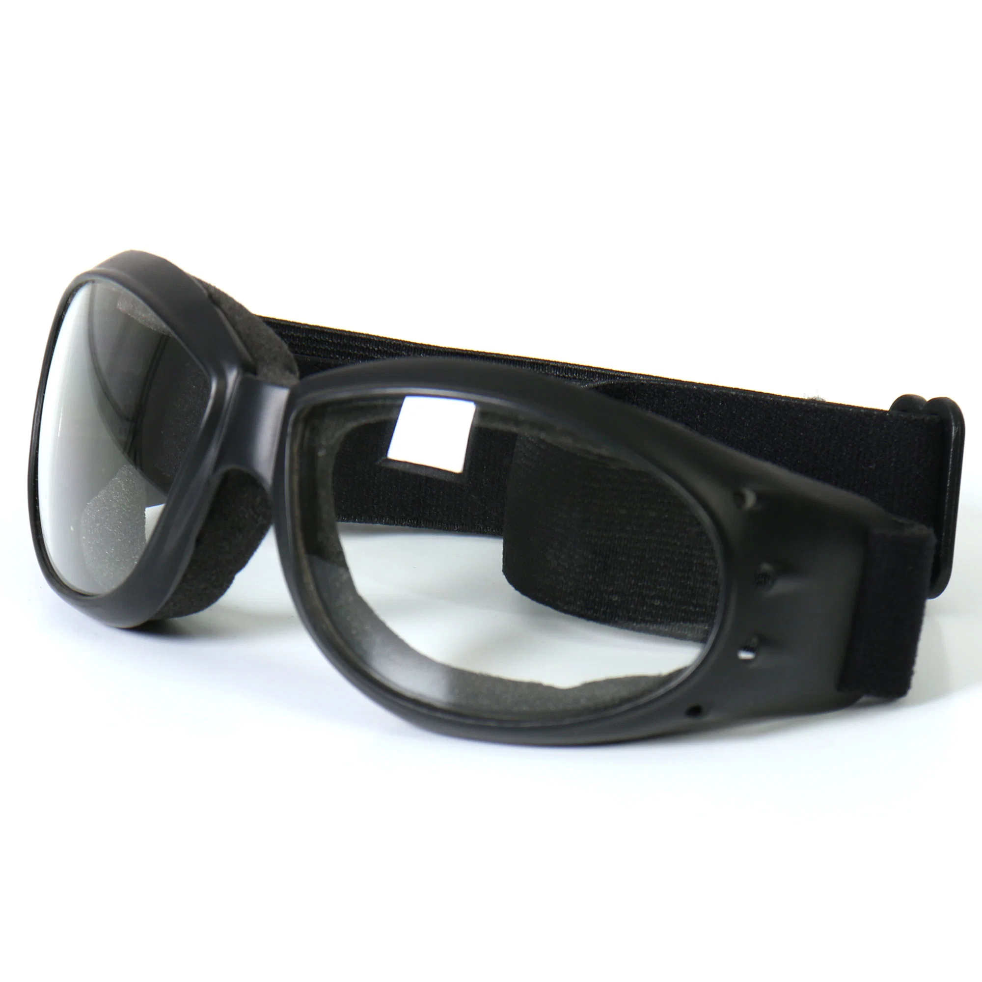 Verified Hot Leathers SGG1005 Eliminator Style Motorcycle Riding Goggles with Clear Lenses Fine