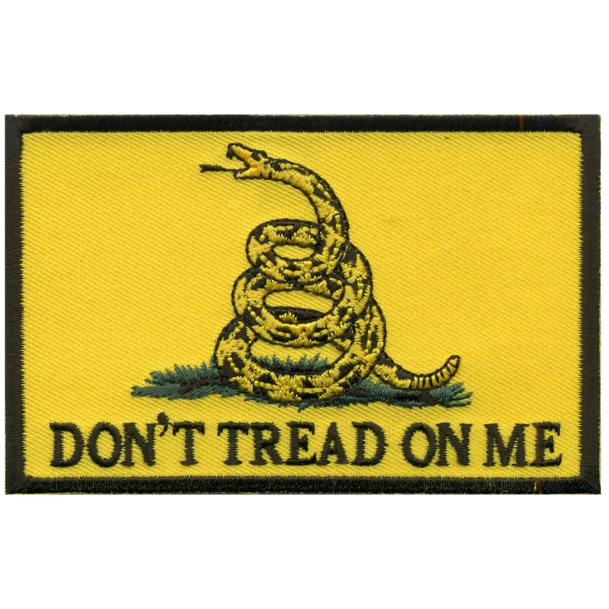 Environmentally Friendly Hot Leathers PPV1002 Don't Tread On Me Hook Back 4 x 2.5 Patch Fashionable
