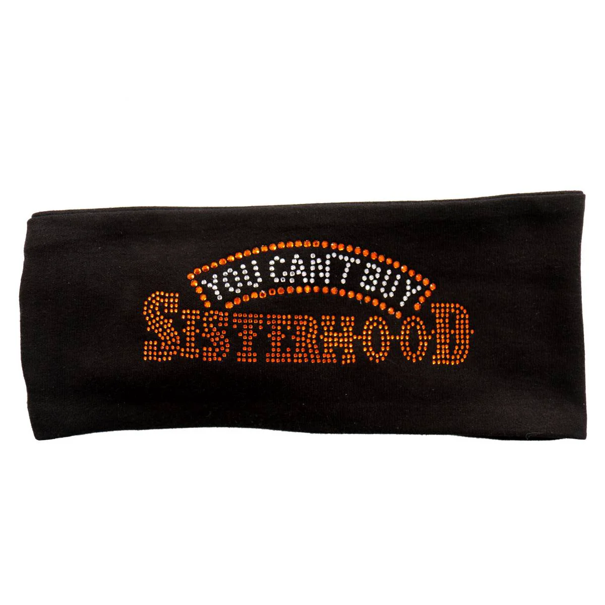 Verified Hot Leathers RWC1013 You Can't Buy Sisterhood Bling Headwrap Minimalist
