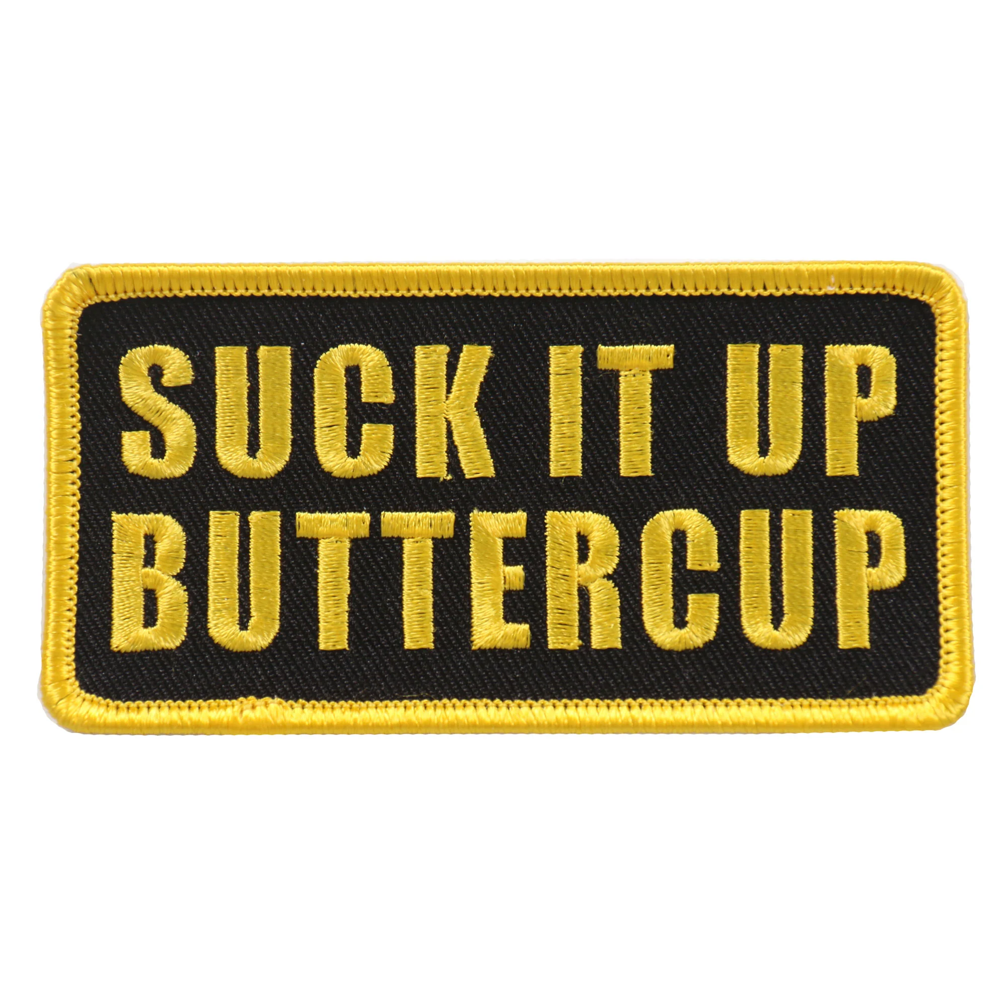 Minimalist Hot Leathers PPL9654 Suck It Up Buttercup 4 x2 Patch First-Class
