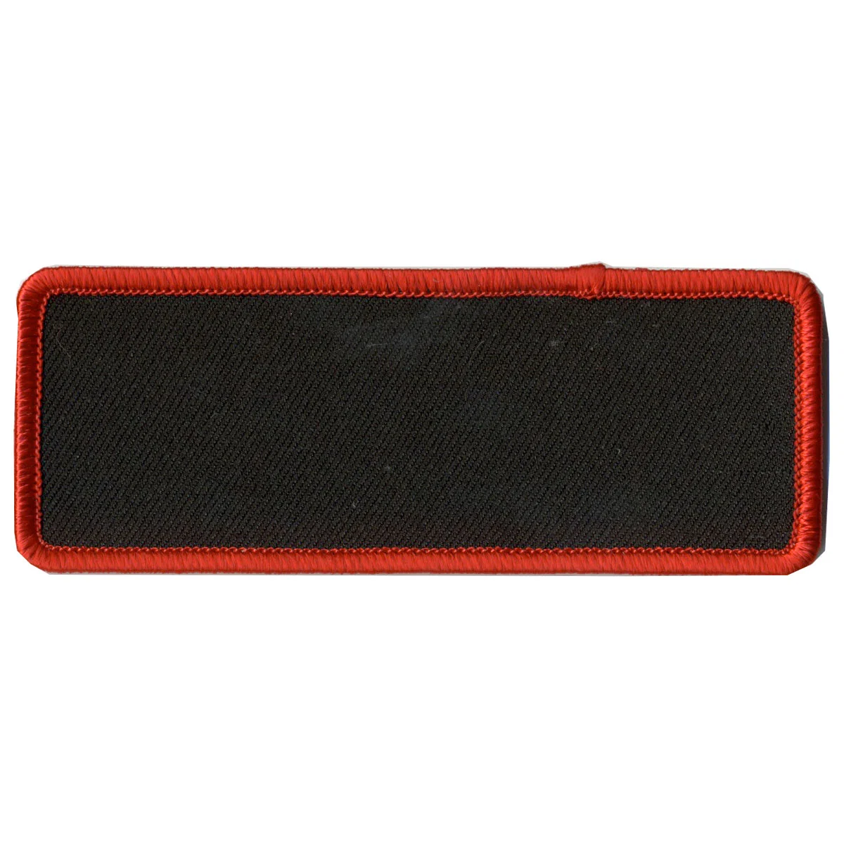 Premium Material Hot Leathers PPP1001 Blank with Red Trim 4 x 1.5 Patch First-Class