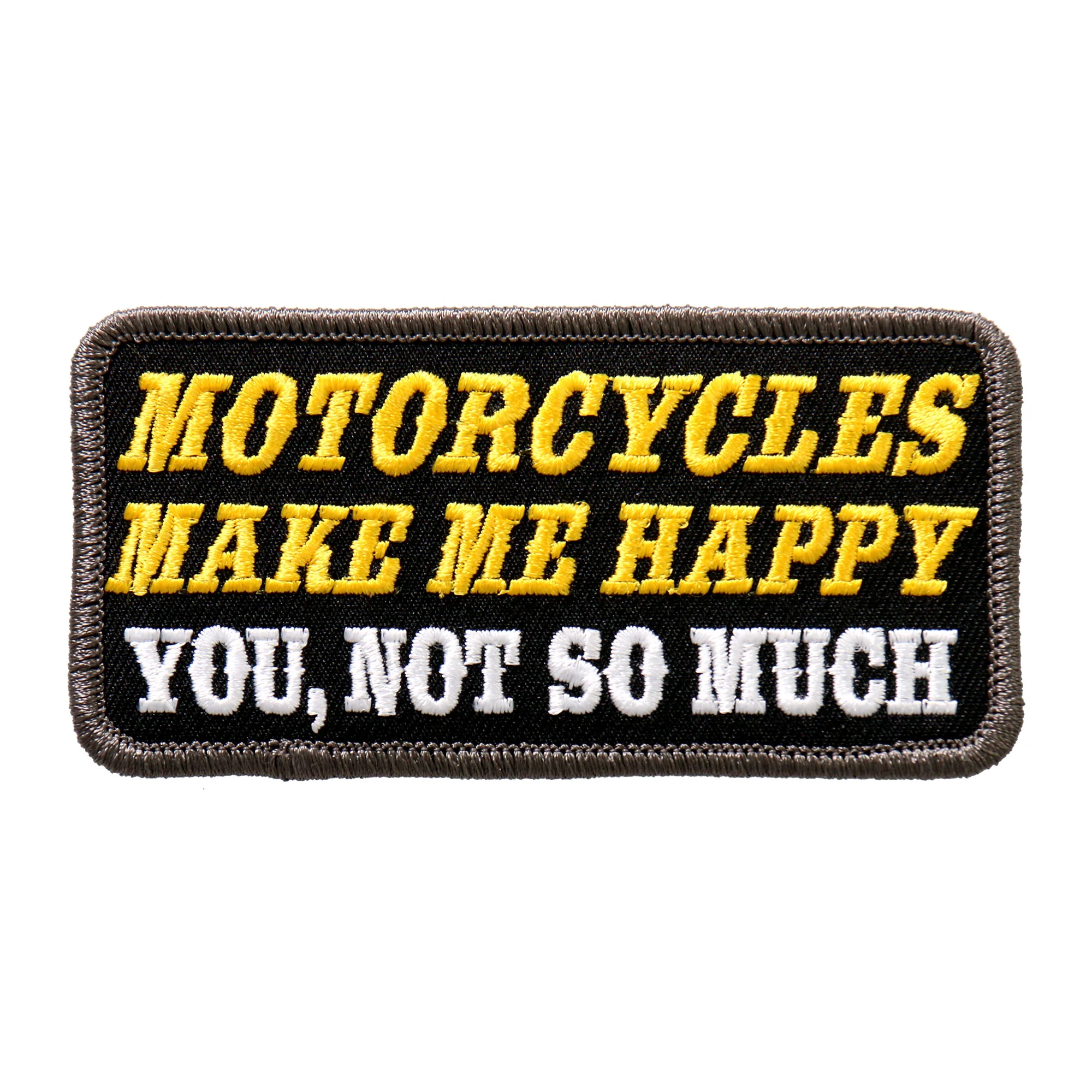 Exceptional Hot Leathers PPL9493 Motorcycles Make Me 4 x2 Patch Responsible