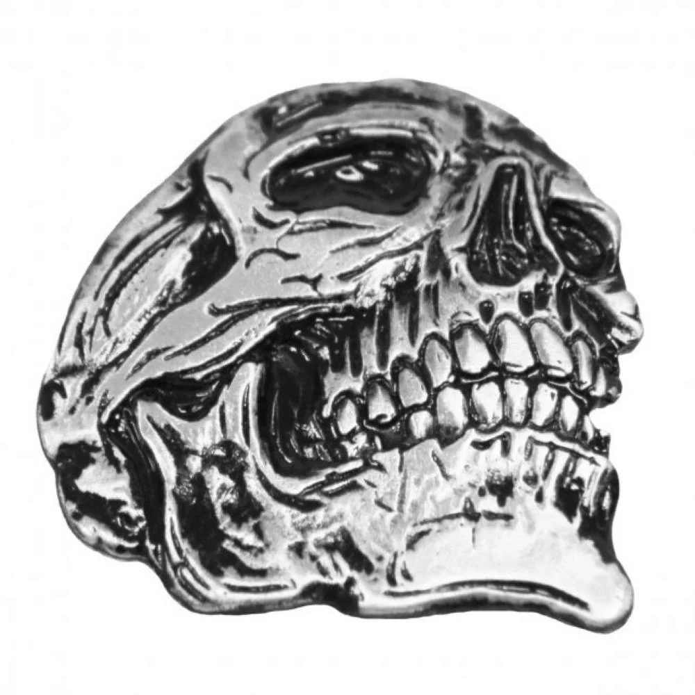 Elegant Hot Leathers PNA1240 Spade Skull Pin Efficient