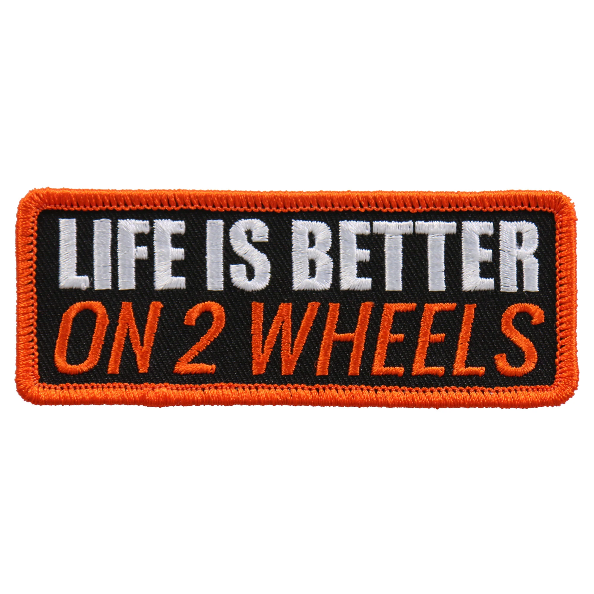 Premium Hot Leathers PPL9556 Life Is Better On 2 4 x2 Patch Long-Lasting