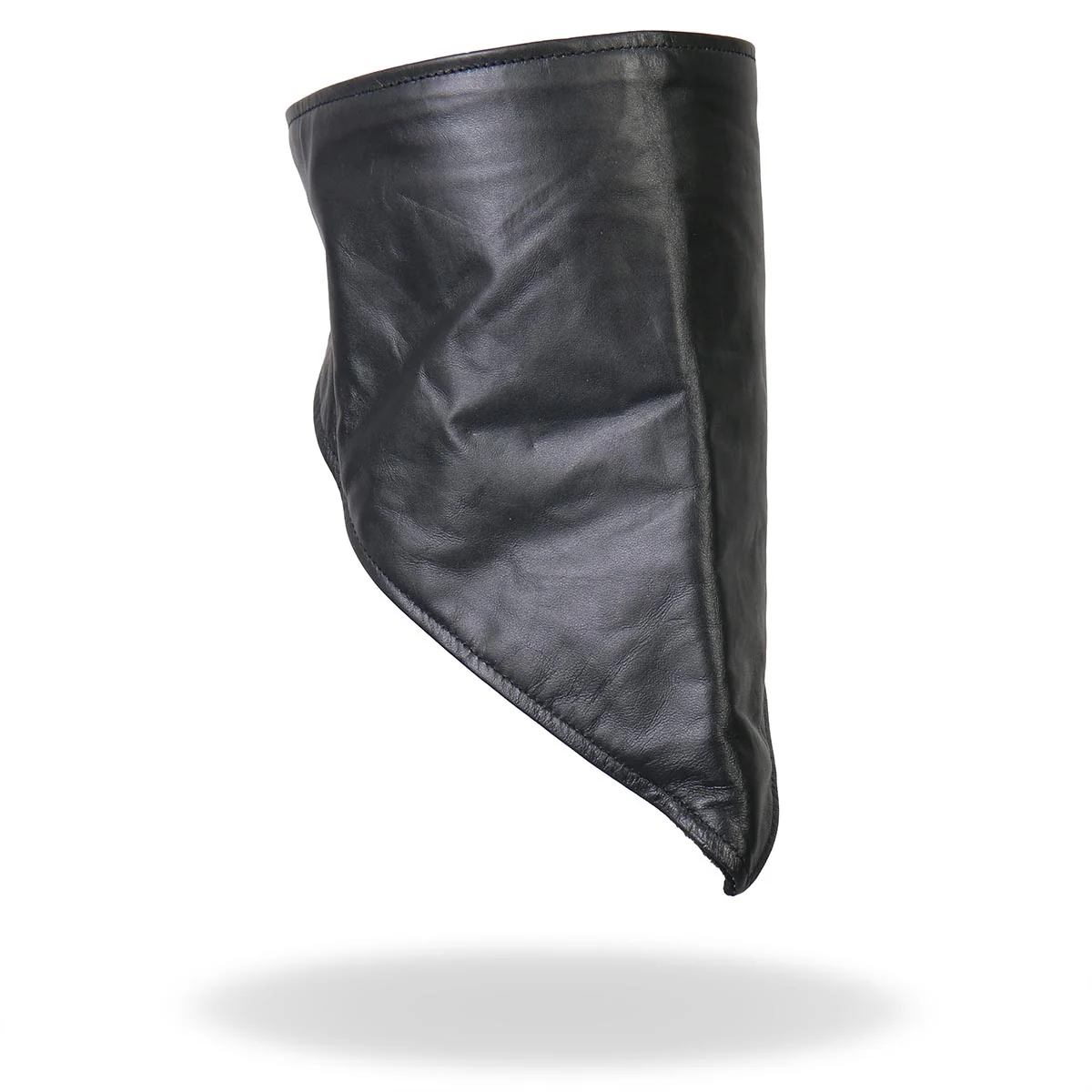 Green Hot Leathers NWL1002 Black Neck Warmer with Fleece Lining Proven