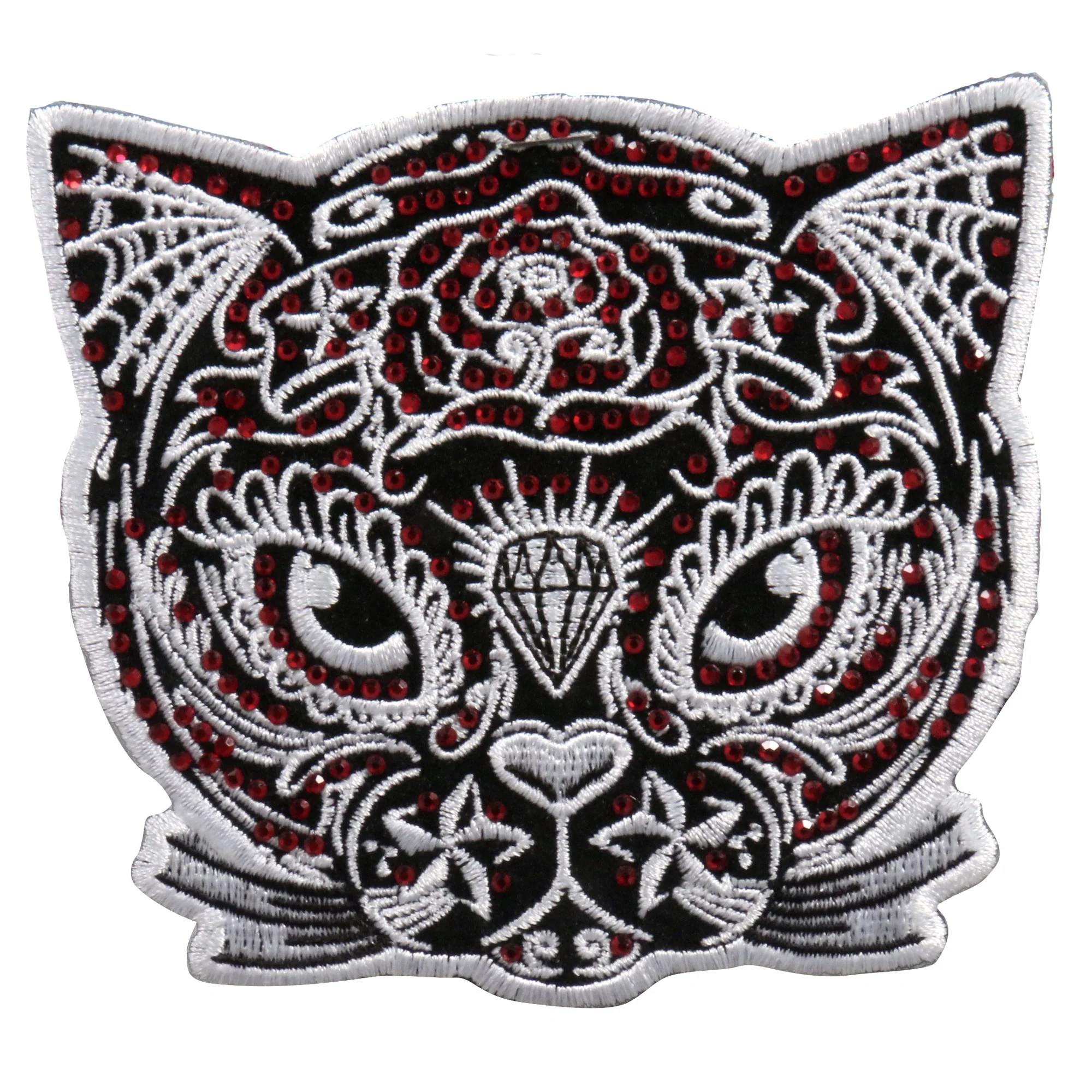 Detailed Hot Leathers PPC3224 Sugar Cat 4 X4 Patch Sophisticated