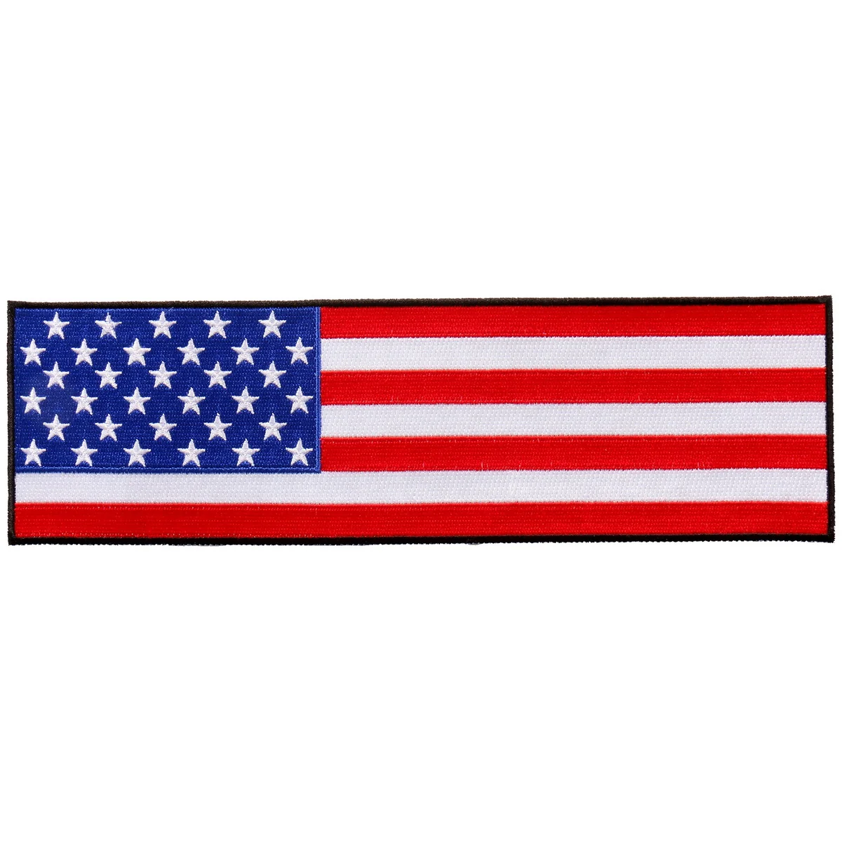 Casual Hot Leathers PPA9855 Cropped American Flag 10 x3 Patch Prestigious