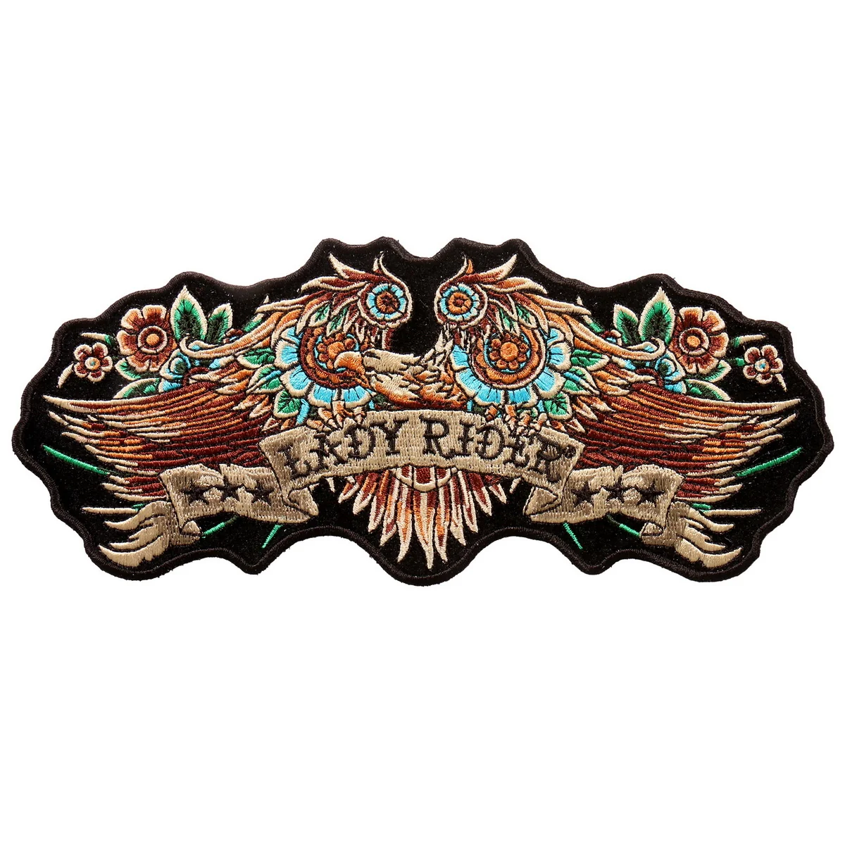 Versatile Hot Leathers PPA9777 Lady Rider Banner Eagle 8 x3 Patch Elegant