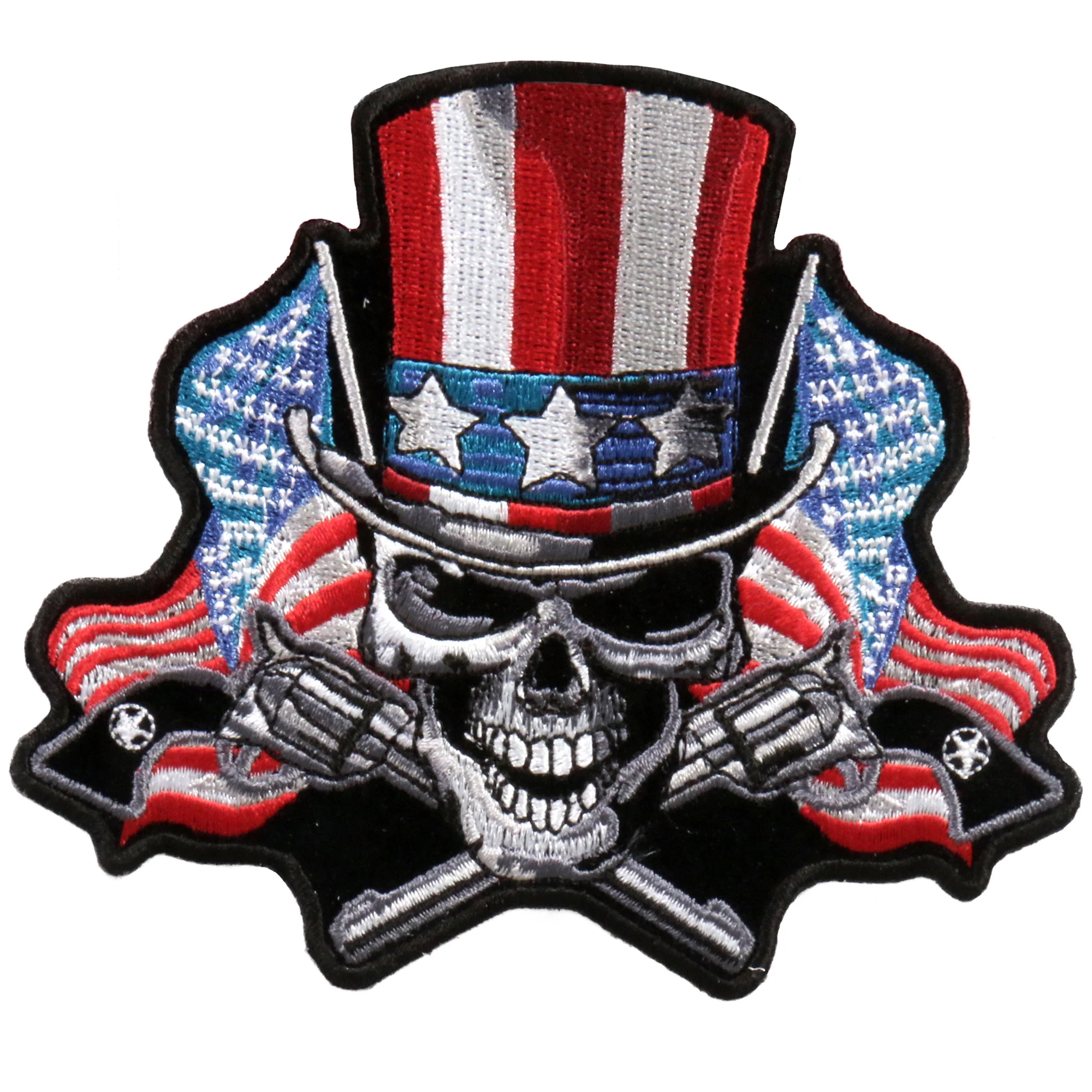 Reliable Hot Leathers PPA6310 Angrier Uncle Sam 5 x 4 Patch Durable