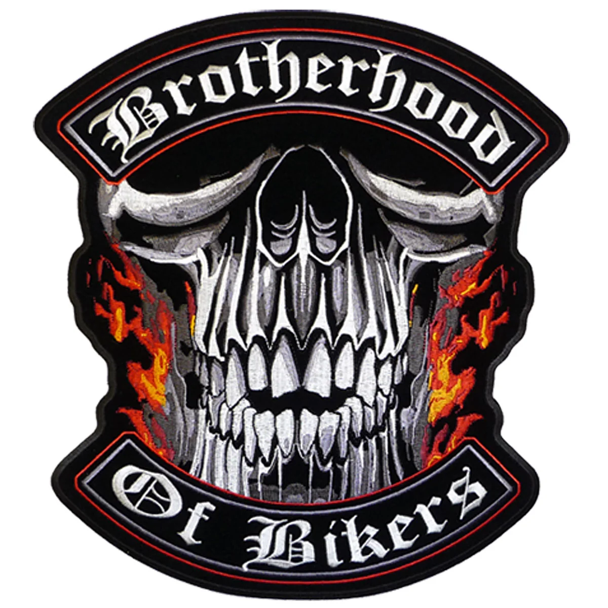 Official Hot Leathers PPA5117 Brotherhood of Bikers 11 x 12 Patch Practical