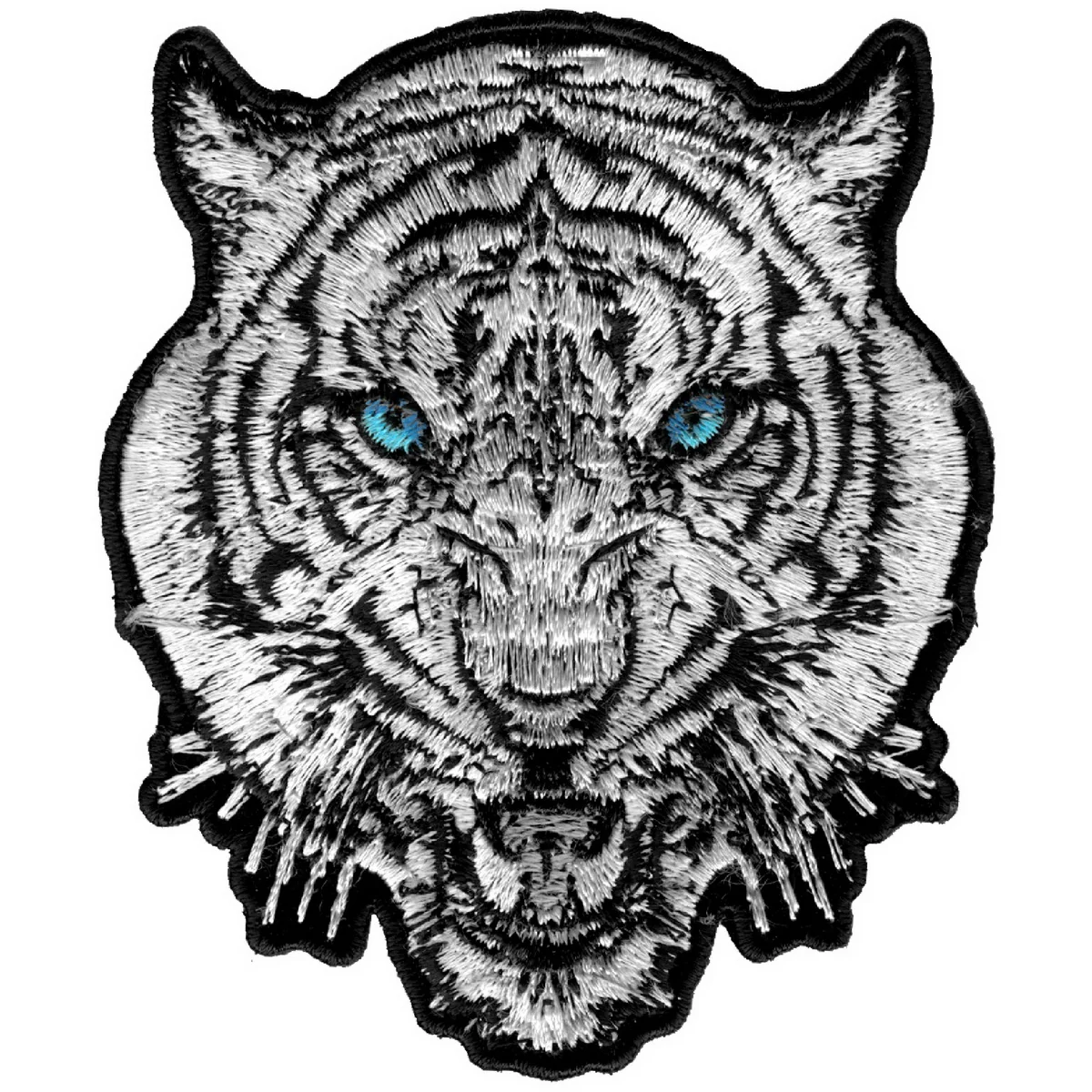 Secure Hot Leathers PPA6913 White Tiger 3 x 4 Patch Certified