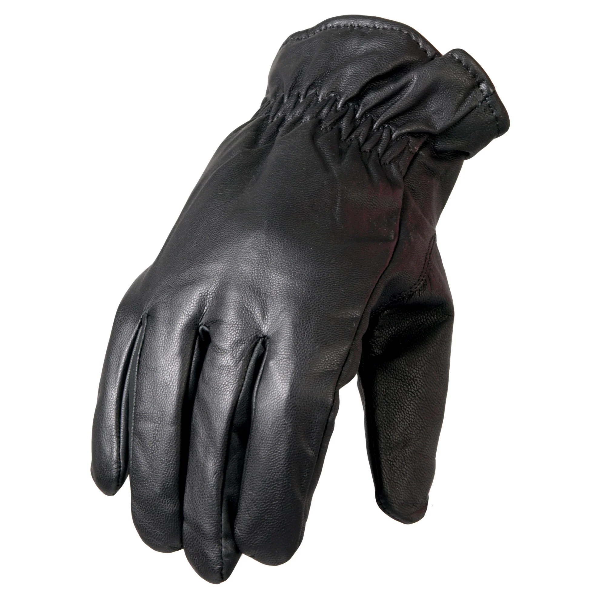 Luxury Hot Leathers GVM1018 Waterproof Unisex Leather Riding Glove Green