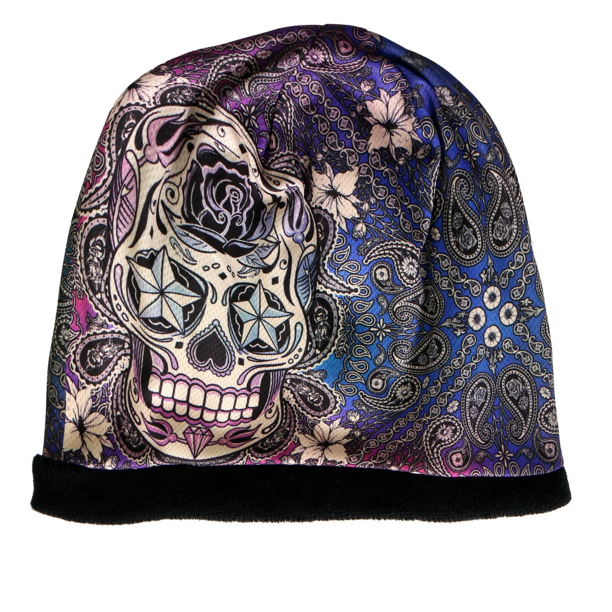 Breathable Hot Leathers KHC1007 Sugar Paisley Beanie Artisan