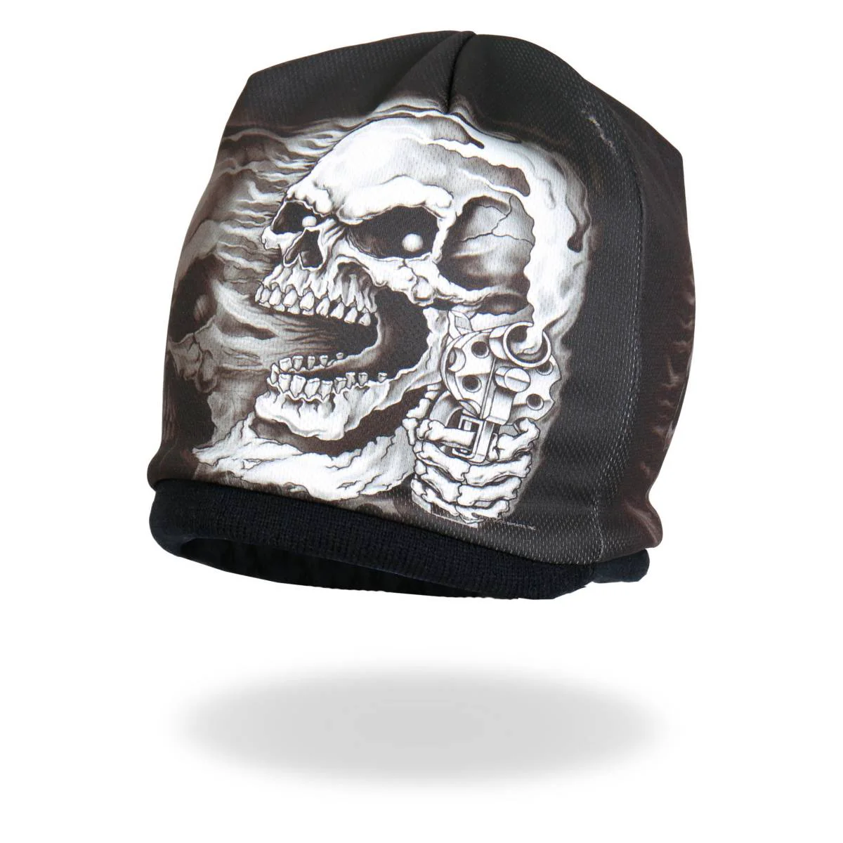 Flexible Hot Leathers KHC1017 Sublimated Assassin Skull Beanie Dependable