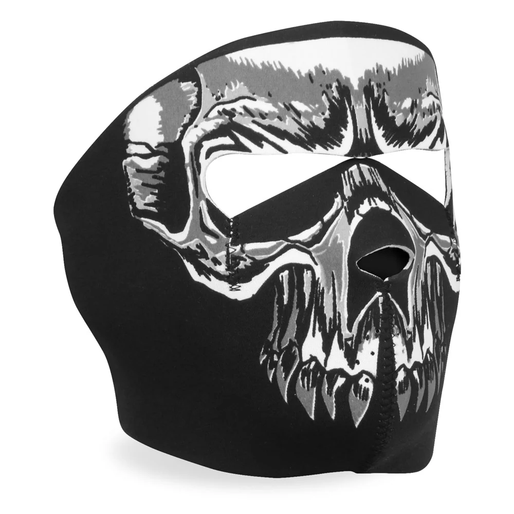 Top-Quality Hot Leathers FMA1003 Evil Skull Neoprene Face Mask Contemporary