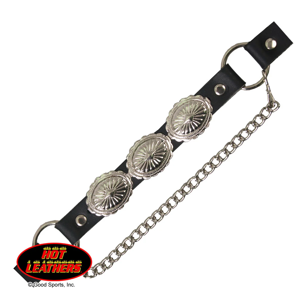 Healthy Hot Leathers BNL1011 Concho Boot Chain Dependable