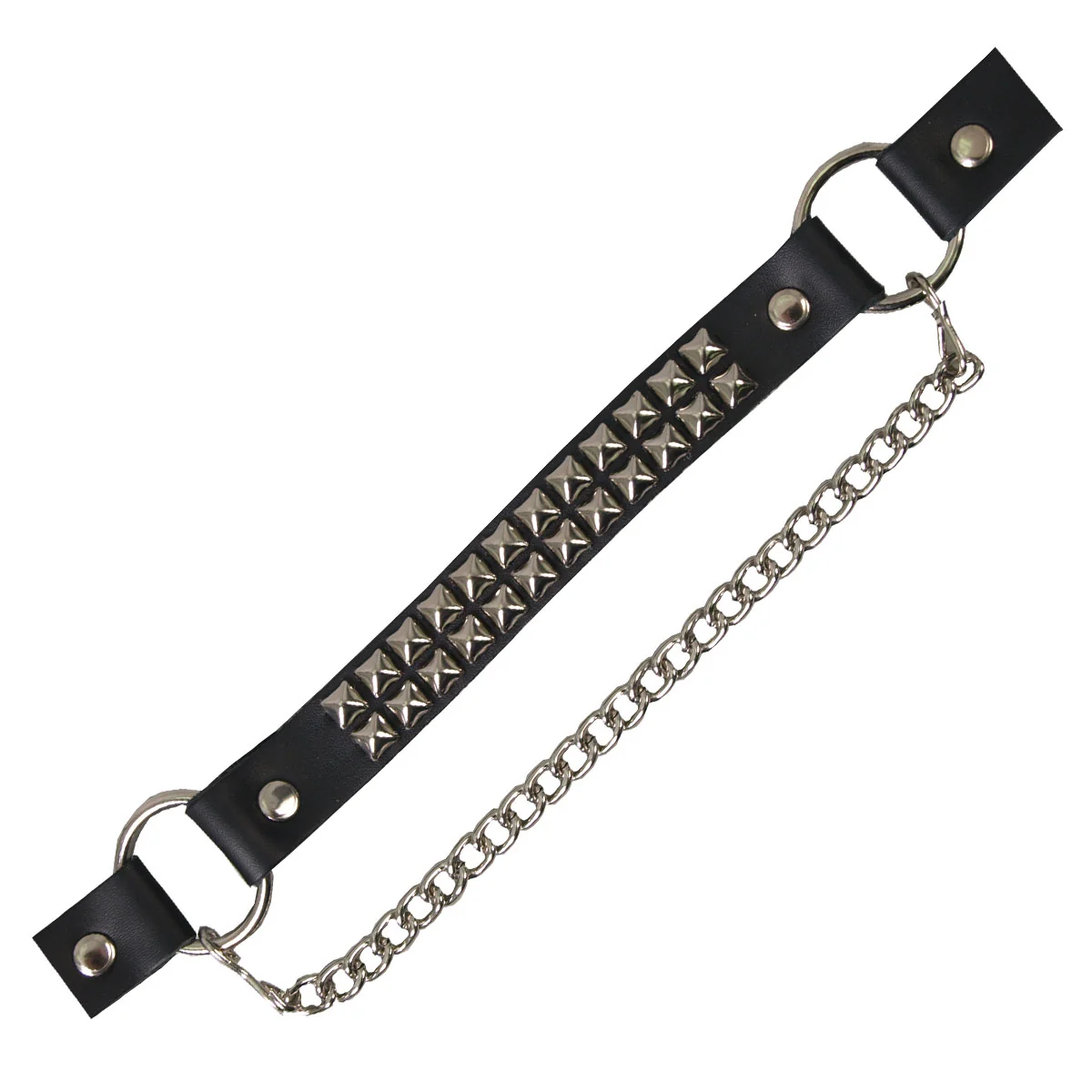 Enhanced Hot Leathers BNL1012 Small Pyramid Stud Boot Chain High-Performance