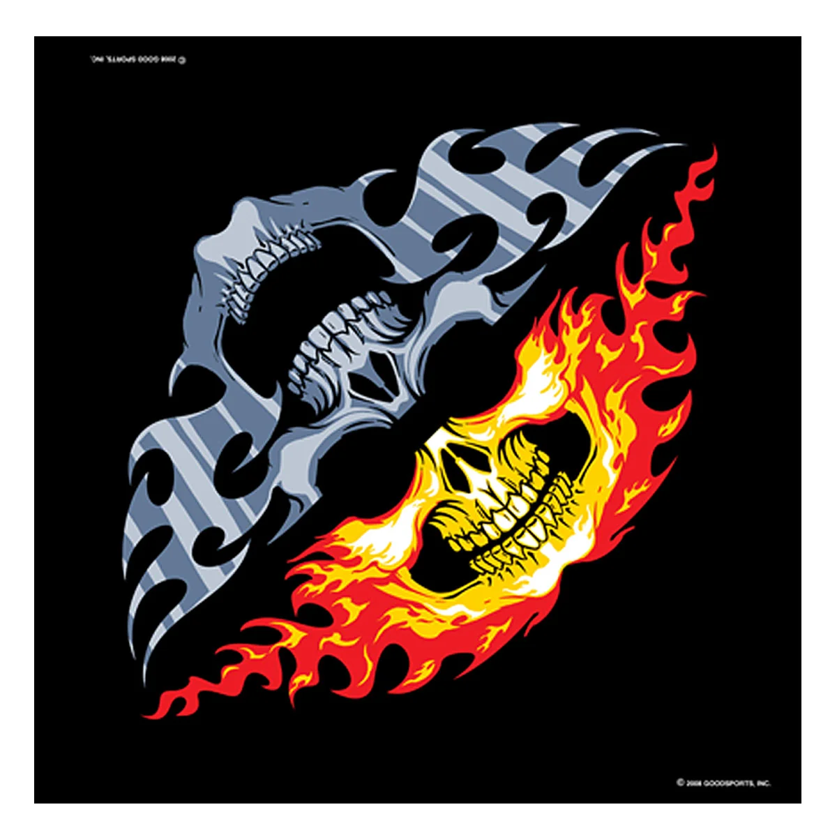 Powerful Hot Leathers BAB1013 Skull Faces Bandana Breathable